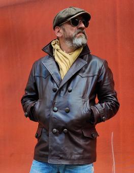20iger Jahre Hilbert Lederjacke 