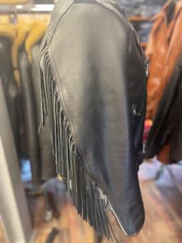 Chopper Biker Jacke Black 