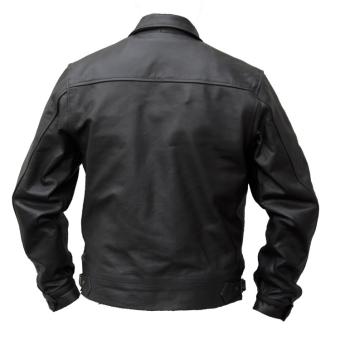 Fliegerjacke Hartmann Schwarz Pferdeleder 