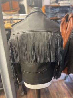 Chopper Biker Jacke Black 