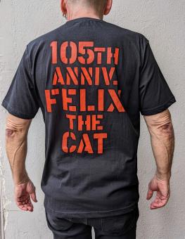 Felix The Cat T-Shirt Black 
