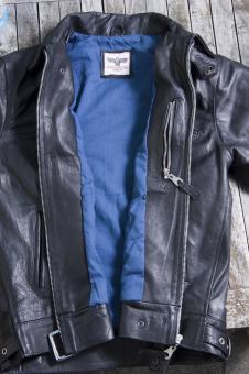 BF-109 Jagdflieger in Stierleder schwarz 