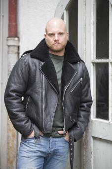 Perfekto Rockabilly Lederjacke  aus  Lammfell 