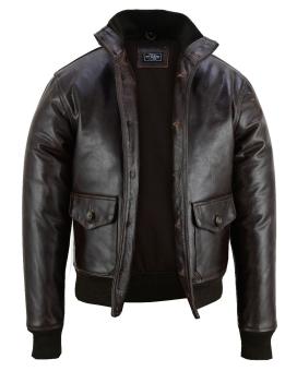 A-1 Fliegerjacke Pferdeleder 