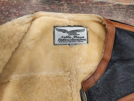 Schaffell Winter Weste 