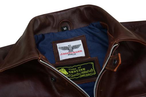 BF-109 Jagdflieger argentinisches Pferdeleder braun 