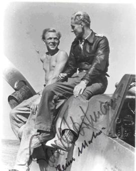 Fliegerjacke Hartmann Schwarz Pferdeleder 