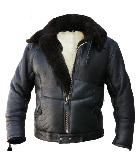 Kanaljacke Winterversion schwarz 